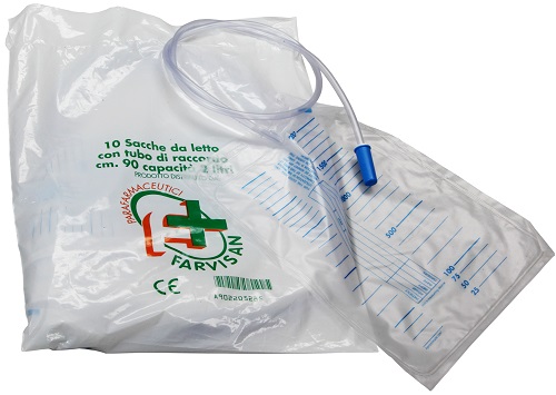 SACCHE URINA LETTO FARV. 10PZ
