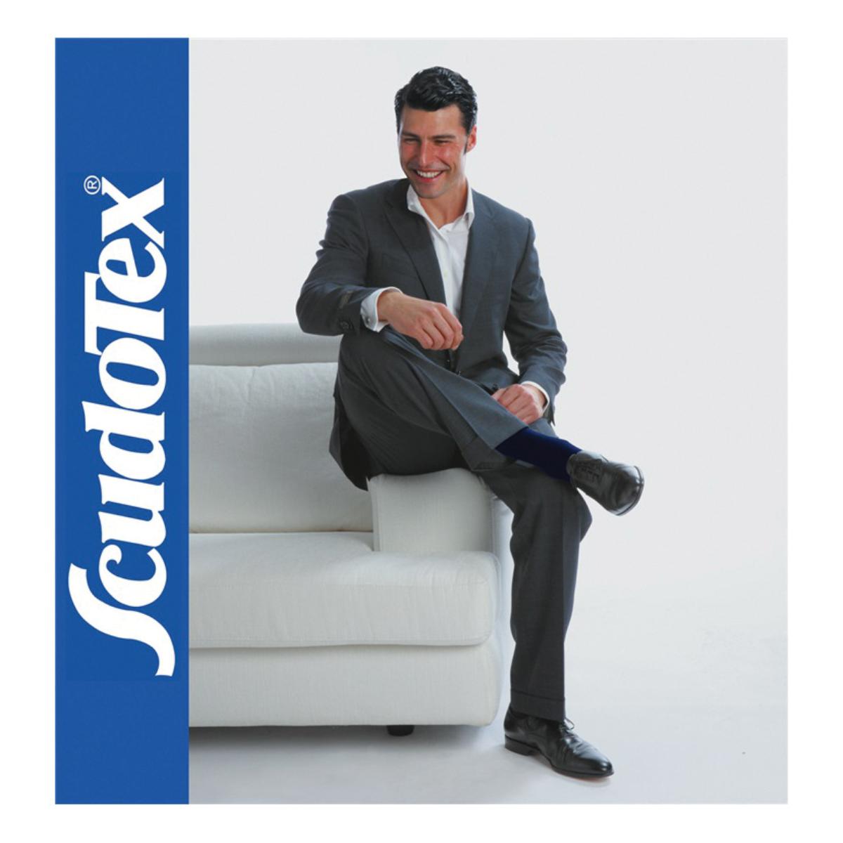 SCUDOTEX UOMO Gambaletto Ripos.Cotone 4 Blu