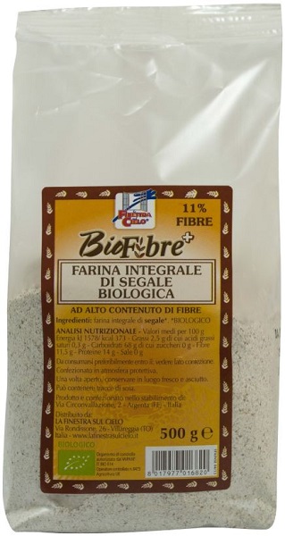 BIOFIBRE+ FARINA INTEGR SEGALE