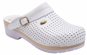 CLOGS Super Comfort C/Cinturino Bianco 42