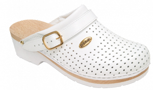 CLOGS Super Comfort C/Cinturino Bianco 38