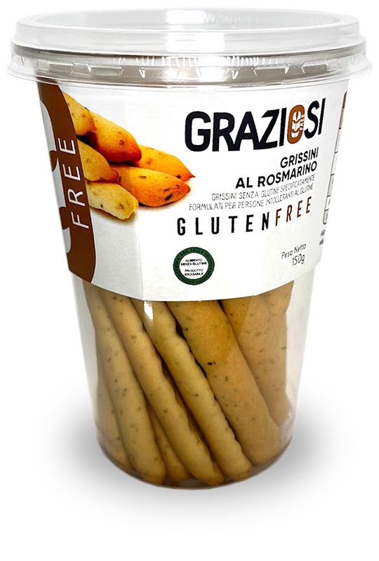GRAZIOSI Grissini Rosmarino 150g