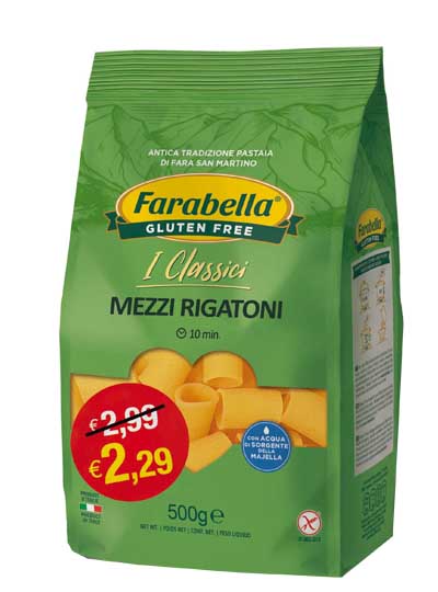 FARABELLA MEZZI RIGATONI PROMO