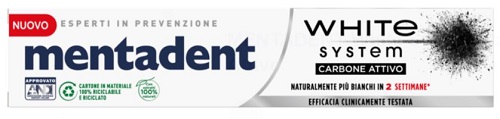 MENTADENT Dentifricio White System 75