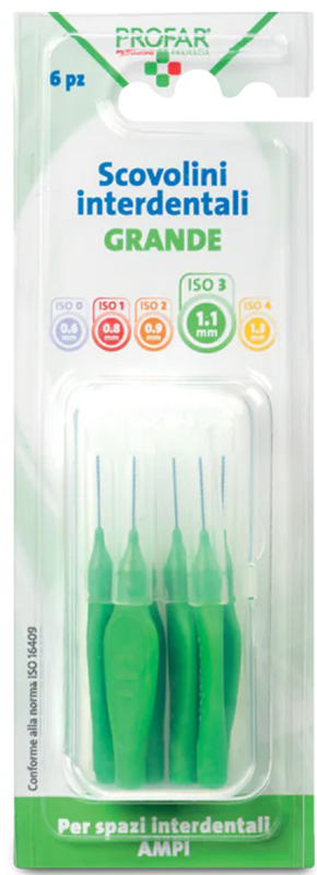 PROFAR SCOV.3 VERDE 1,1 6PZ