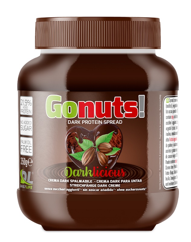 DAILY LIFE GONUTS DARKLICIOUS FONDENTE 21,9% 350 G