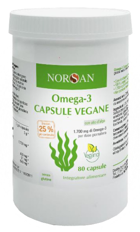 NORSAN OMEGA 3 VEGANO 80CPS (I6)