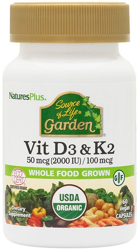 VITAMINA D3&K2 50mcg 60Cps