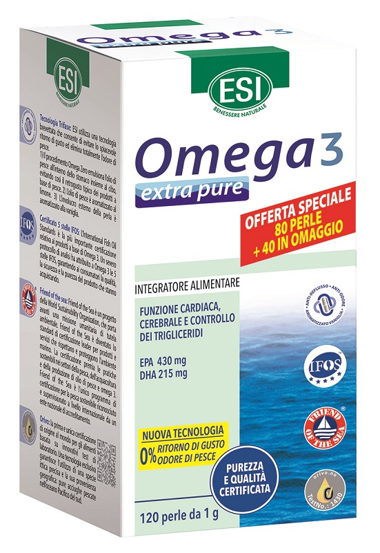 ESI OMEGA3 EX-PURE 80+40Perle