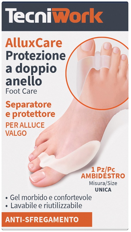 TECNIWORK Divaricatore Alluce Doppio Anello
