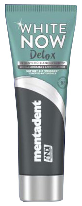 MENTADENT Dentifricio White Carbone