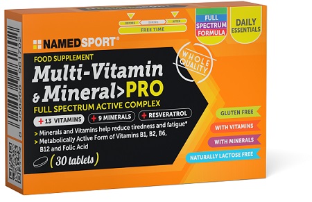 MULTI Vitamin & Mineral Pro 30Cpr