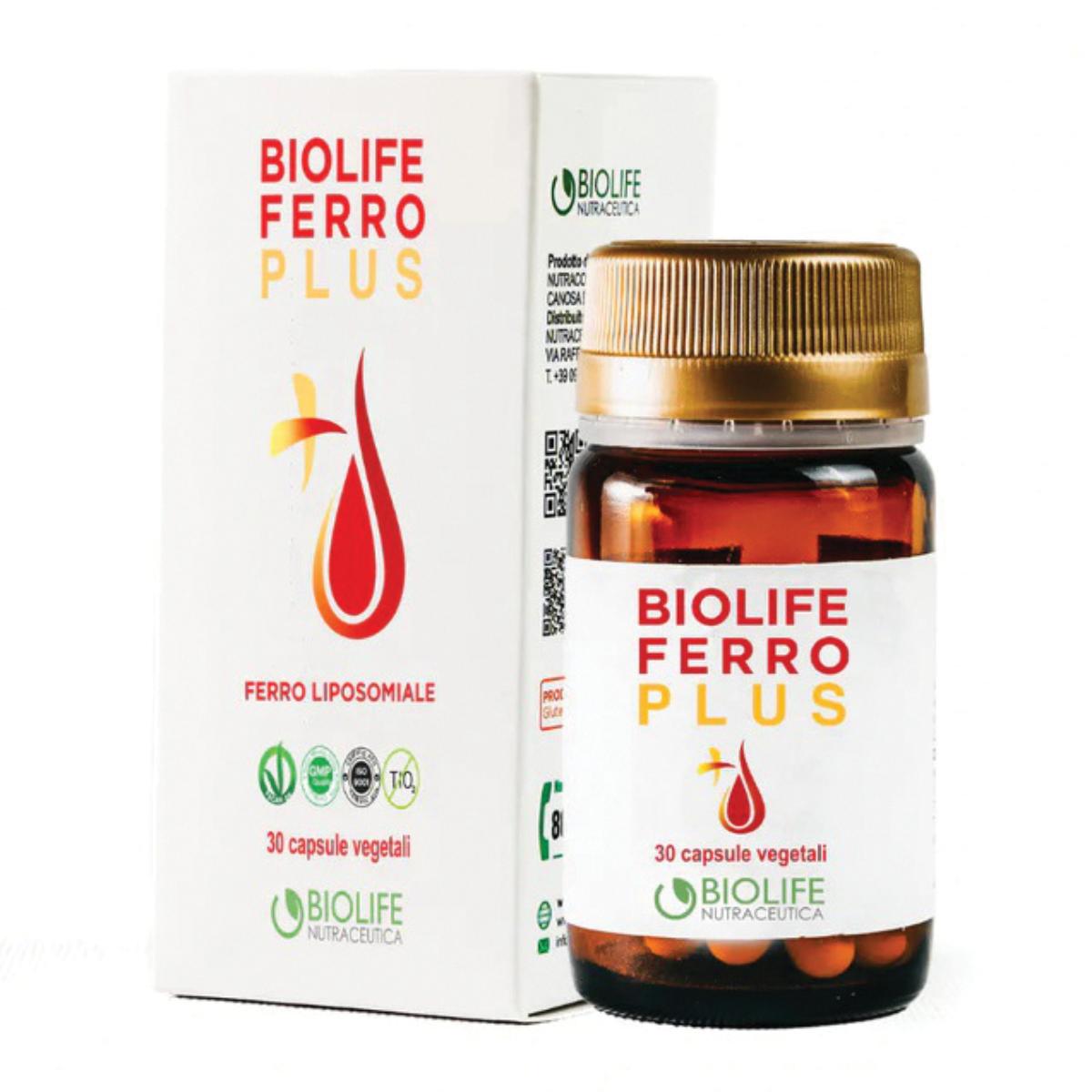 BIOLIFE FERRO PLUS 30 Cps RP