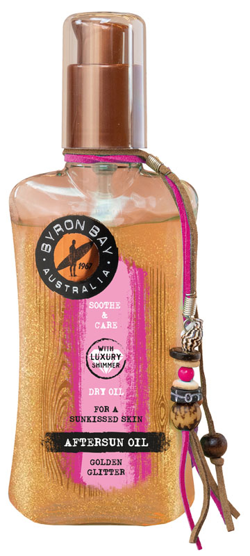 BYRON BAY DOPOSOLE OLIO GLITTERATO 200 ML