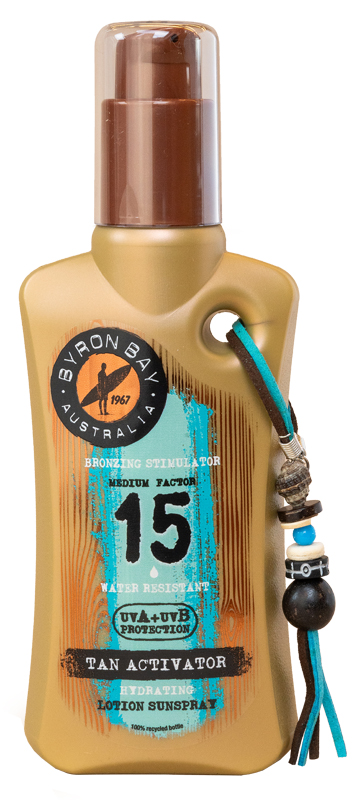 BYRON BAY LOZIONE SPRAY TAN ACTIVATOR SPF15 200 ML