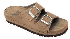 AIRBAG Sandali Nubuck Cuoio s/cint.43