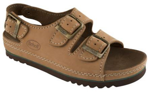 AIRBAG Sandali Nubuck Cuoio con cint.42