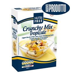 NUTRIFREE Crunchy Mix Tropical Cereali Frutta 375g