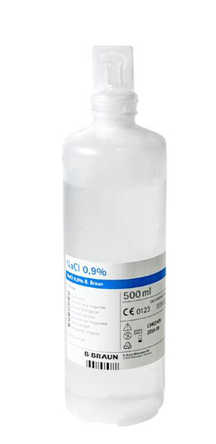 SODIO CLORURO 0,9% FL 500ML PL