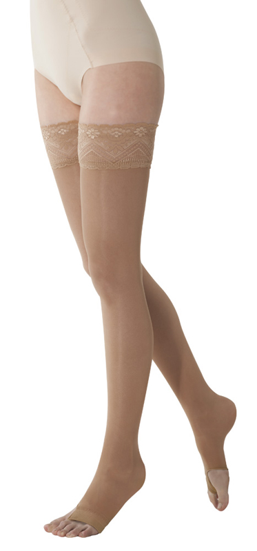 MARILYN Sheer Open Toe Camel 4L