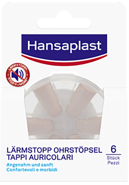 HANSAPLAST EAR PLUGS 6PZ