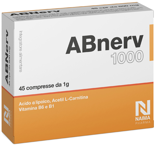 ABNERV 1000 45 Cpr 800mg
