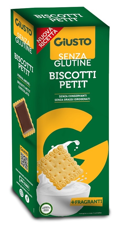 GIUSTO S/G BISCOTTI PETIT 175G