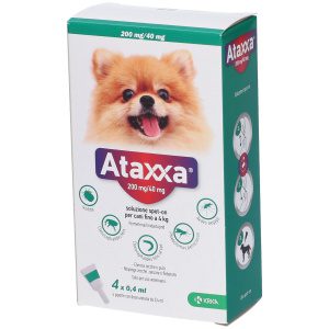 ATAXXA SPOT ON 4PIP 0,4ML 4KG