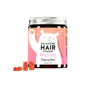 Bears with Benefits Ah-Mazing Hair Vitamin Integratore per Capelli Forti e Belli, 45 caramelle gommose