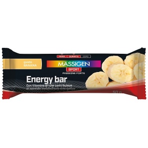 MASSIGEN SPORT ENERGY BARRETTA BANANA 50 G
