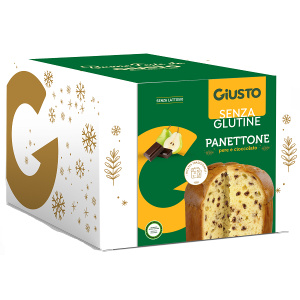 GIUSTO Panettone Pere e Gocce Cioccolato 500g