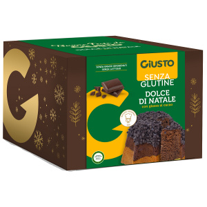 GIUSTO Dolce di Natale Glassa Cioccolato 500g